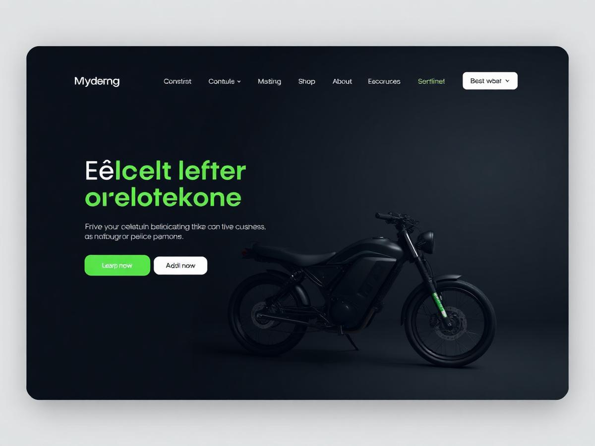 EV Bike Showroom project by Maji Brothers